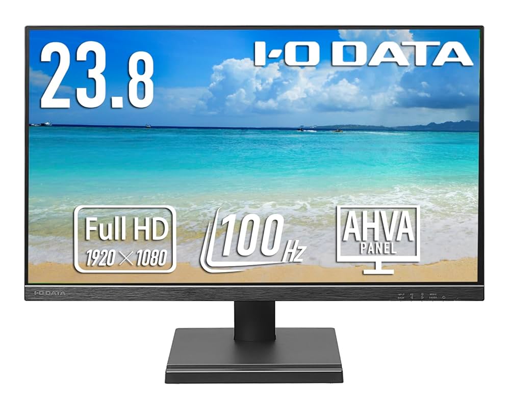 【稼働1週間のみ】 23.8型ワイド液晶ディスプレイ JAPANNEXT 23.8インチ IPSパネル搭載 WQHD(2560x1440)解像度